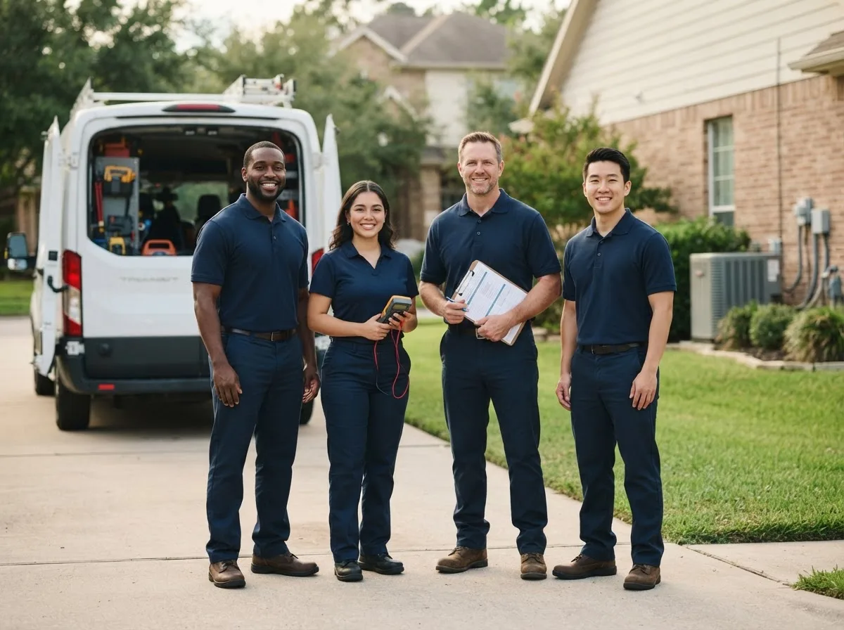 Certified HVAC technician near Johnston, IA
